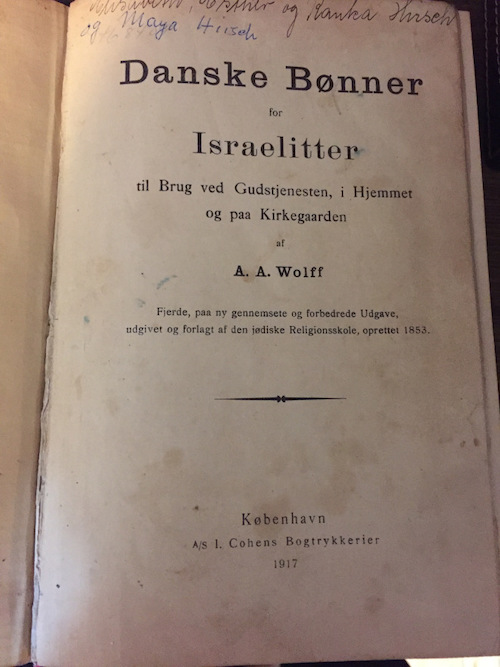 Danish Siddur