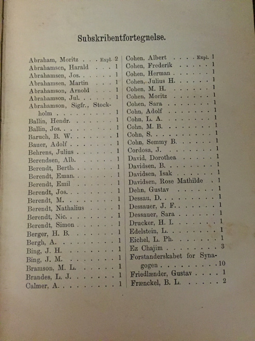 danish torah 1890