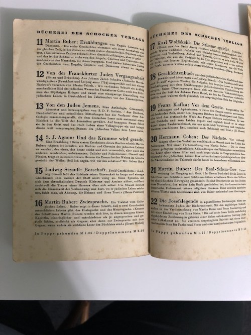 Jewish German almanac 1935