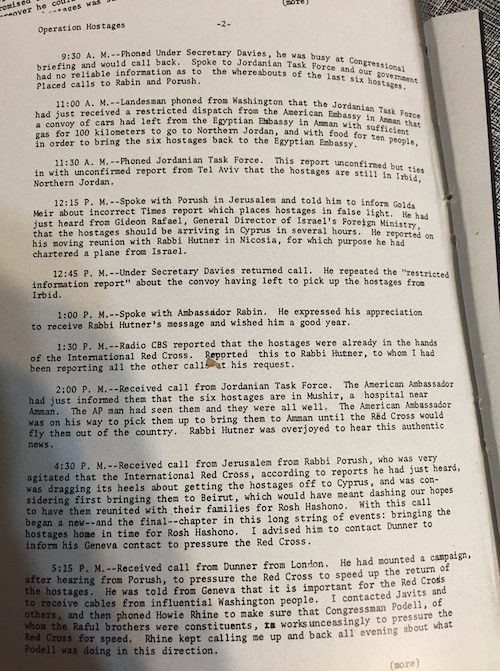 moshe sherrer works to free twa hostages